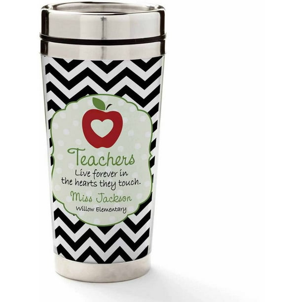 Teachers Touch Lives Forever Tumbler